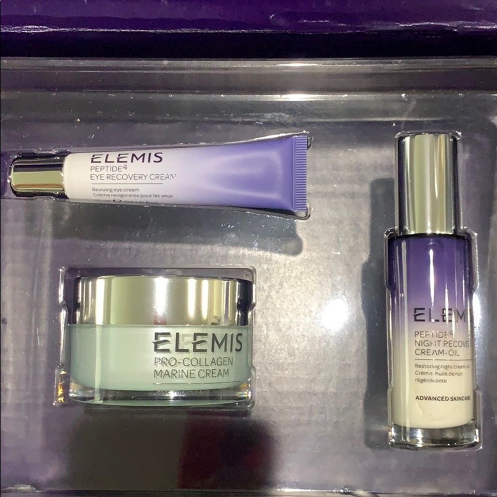 Elemis skin advanced care regiment.